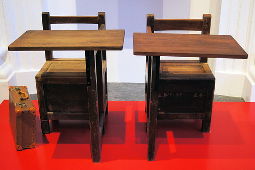 Desks and Chairs from Yeung Ching Primary School (1950s)