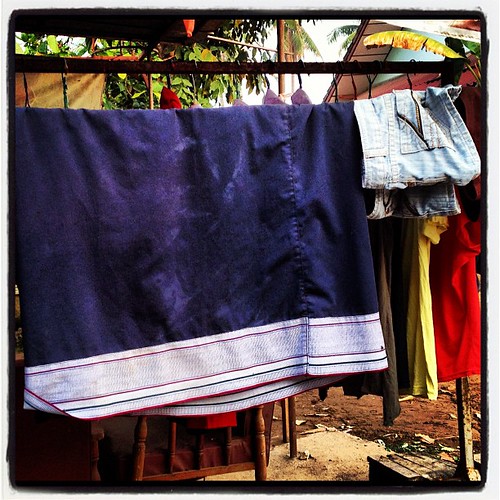 Modern Laos: Sinh and hot pants by thomaswanhoff