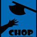 CHOP poster blue