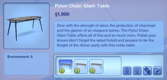 Pylon Chain Glam Table