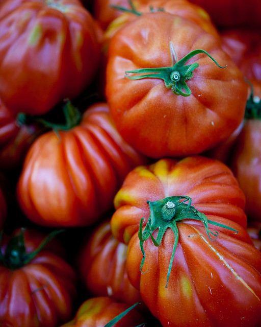 Beautiful French tomatoes, Nérac Market
