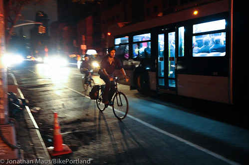 Biking the blackout - NYC-3