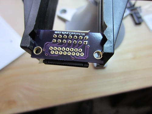 Soldering the connectors to the PCB