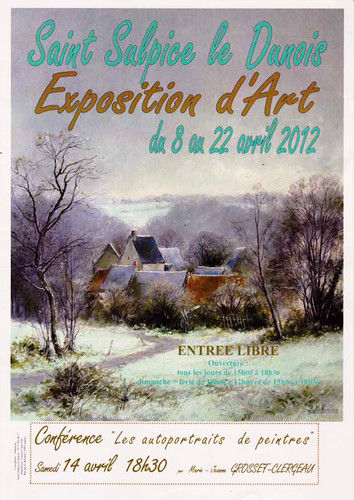 Poster of the annual art exhibition