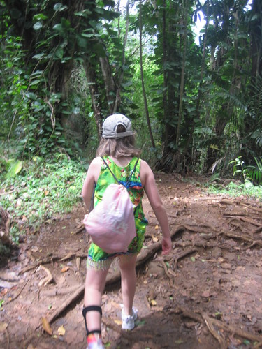 Abby on Maunawili trail