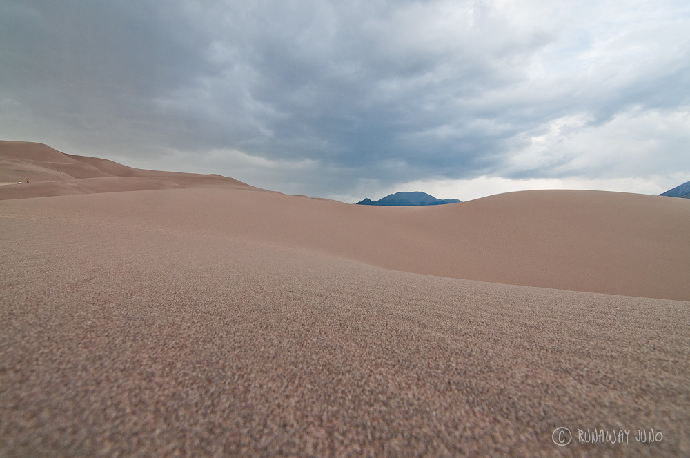 Fine sands on the great sand dunes