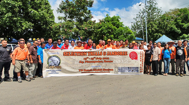 SFWDA Jamboree Convoy to Kampung Pinampadan