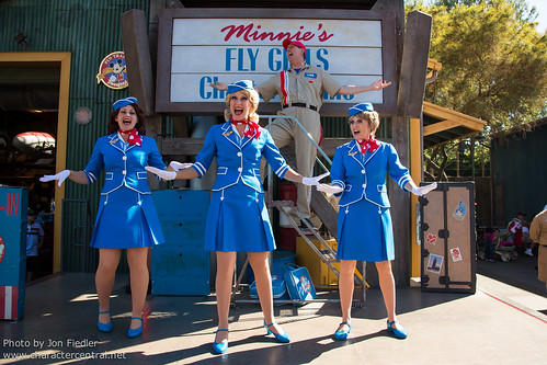 Disneyland July 2012 - Minnie's Fly Girls Charter Airlines