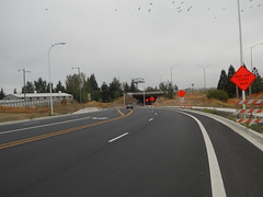 The highway 213 bridge over Washington St (Clackamas River Road on the far side)