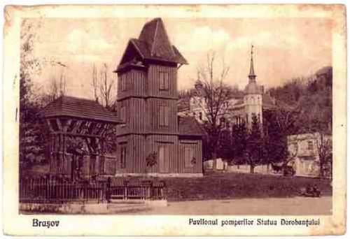 Pavilionul pompierilor Brasov -1929