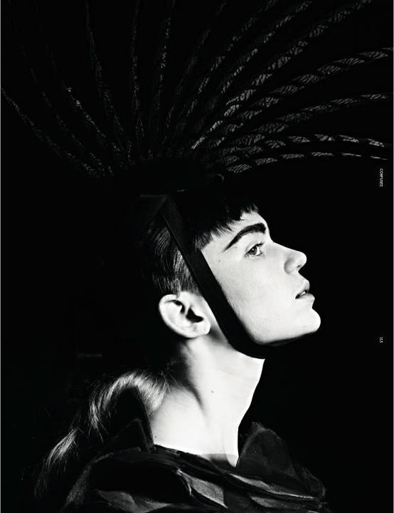 Editorial — Dazed & Confused, April 12 — Grimes by Hedi Slimane and styling by Robbie Spencer