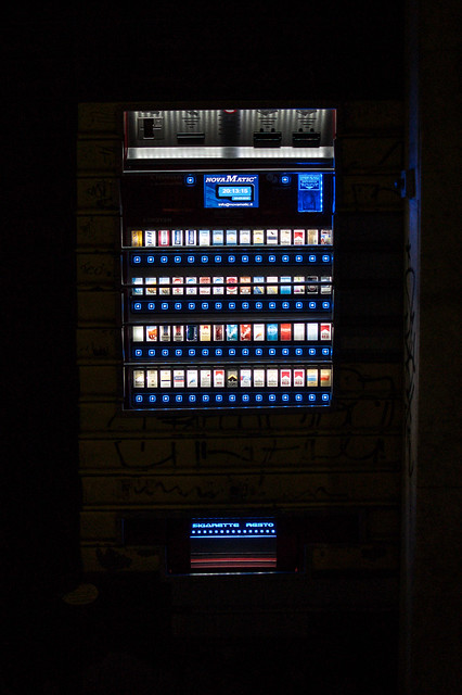 Vending Machine at Night
