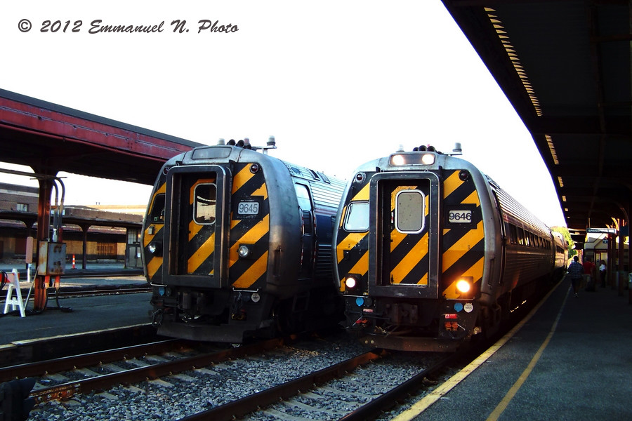 Amtrak Metroliner Cab Cars 9645 & 9646