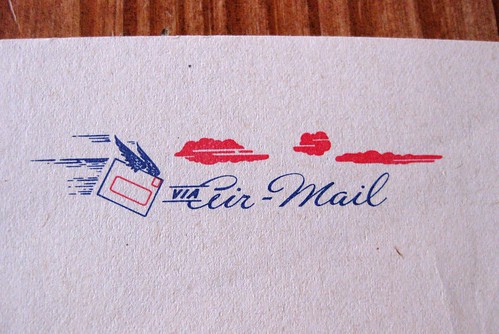Air Mail with wings