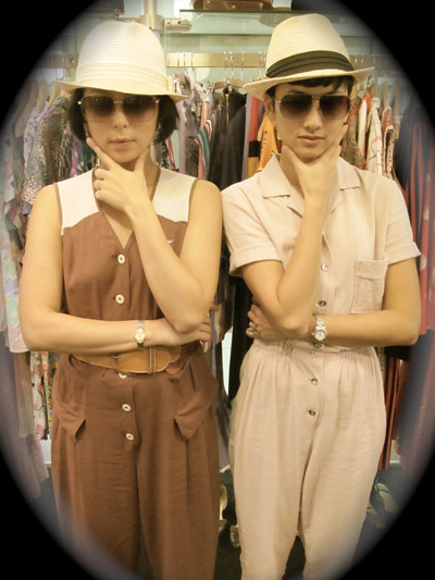 We were going for the Men In Black look, but ended up looking like Ladies In Cream.