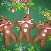 Gingerbread Men Tree Ornaments