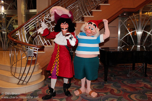 Meeting Captain Hook and Mr Smee