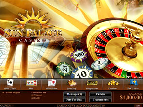 Sun Palace Casino Lobby