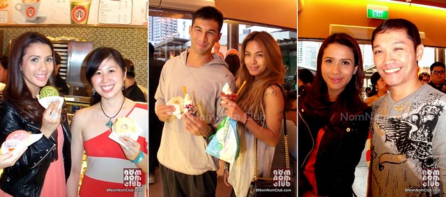 Celebrities Karylle and Anton Del Rosario of Azkals Dropped by J.CO