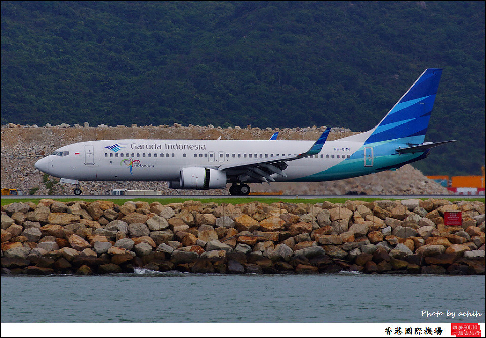 Garuda Indonesia / PK-GMM / Hong Kong International Airport