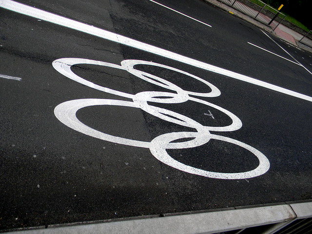 Olympic lane rings A4 M4