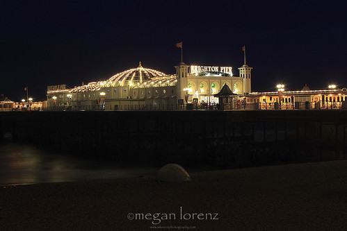 Brighton Pier by Megan Lorenz