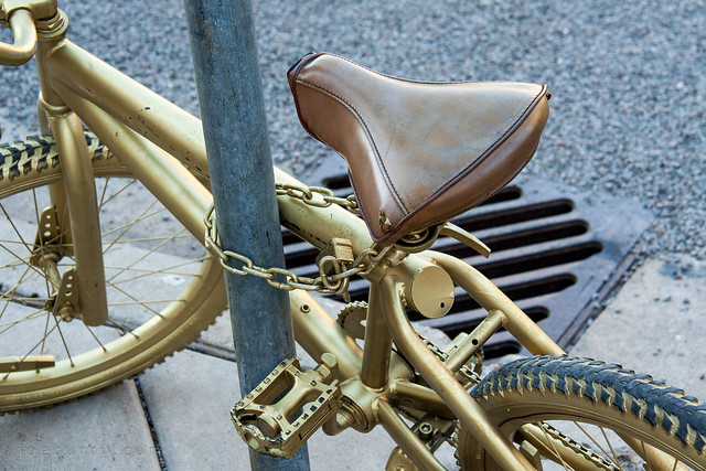 King Midas gold bike