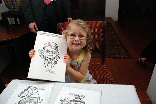 Caricature live sketching for Sycor 10th Anniversary Dinner -2