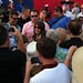 Sarah Palin in the crowd at The Woodlands