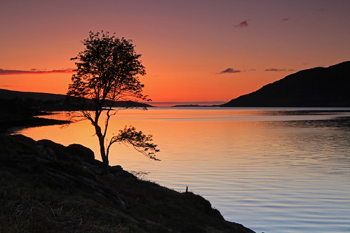 Little Loch Broom Sunset.