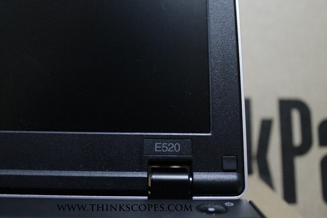 ThinkPad Edge E520 hinge and logo