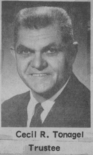 Cecil Tonagel ca. 1959