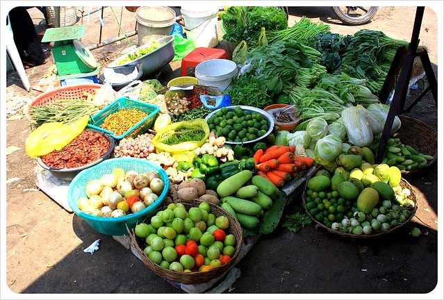 battambang market vegetables