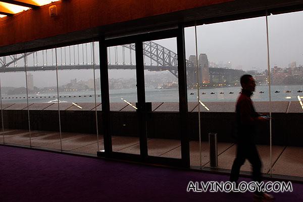 View of Sydney Harbour Bridge from the Opera House