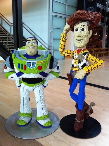 Woody and Buzz at Pixar