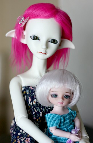 Tallulah & Misty by Among the Dolls