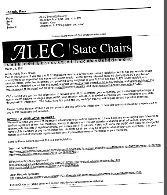 Weber Email to public state chairmen 1