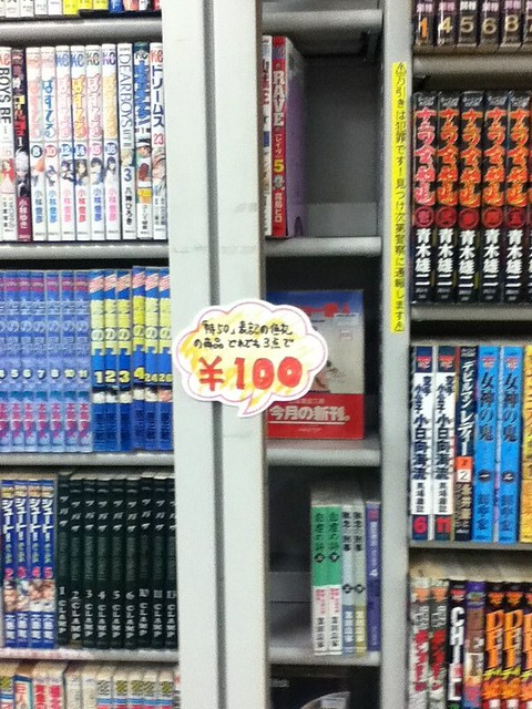 100日元/本