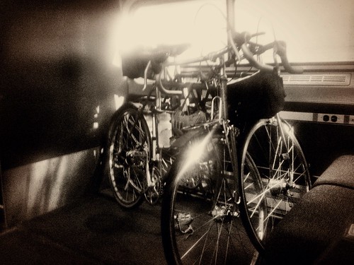 Bikes on Downeaster Train, Dirigo Dynamo
