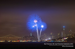San Francisco 4th July Fireworks Celebration 2012