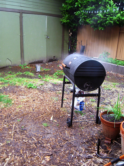 Grilling in the Rain