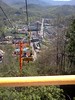 View Going back down Sky lifts at Gatlinburg