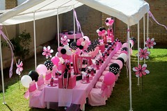 Pink Birthday Party Ideas on Pink   Black Minnie Mouse Party      Download Free Hq Wallpapers