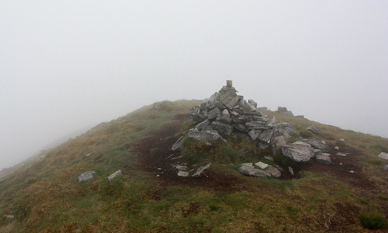 Summit of Beinn a' Chlaidheimh