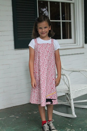 Anna's first day in 2nd Grade.