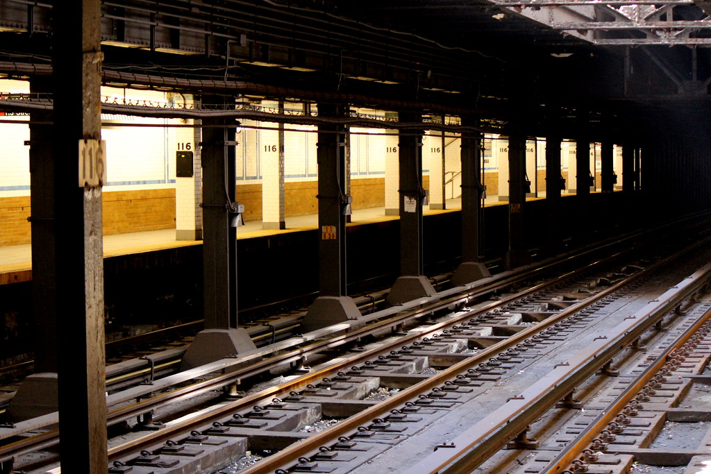 116th Broadway Subway Platform