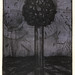Between earth and sky06,(2-50),複合媒材,16×22cm,1999