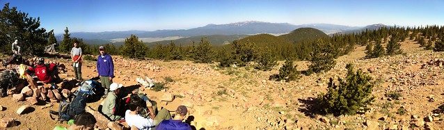 On top of Mount Phillips [PANO]