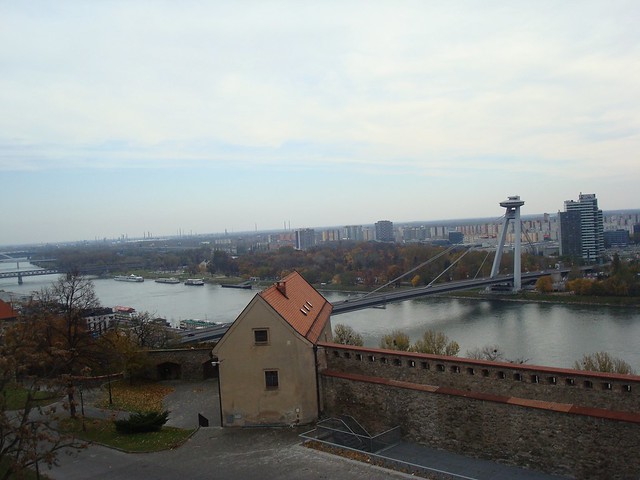 The New Bridge over the Danube river, Bratislava