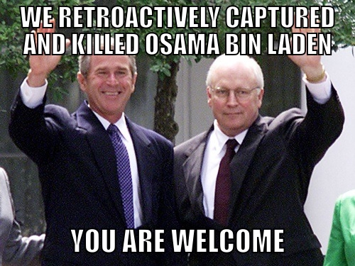 Retroactive Bush Administration